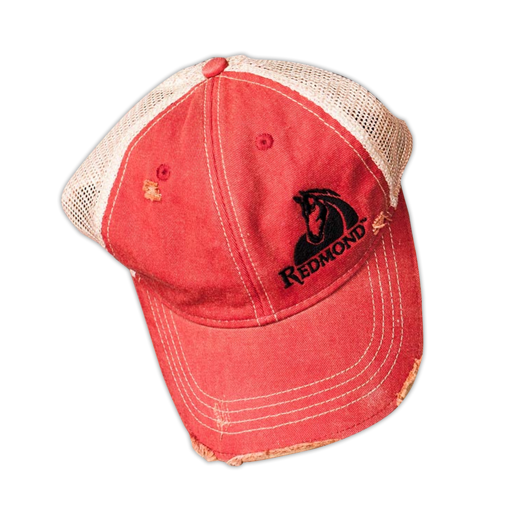 Redmond Equine - Distressed Hat (red)
